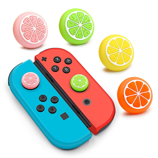 Fruit Thumb Grips Joystick Controller Cap For Nintendo Switch Joy Con Controller